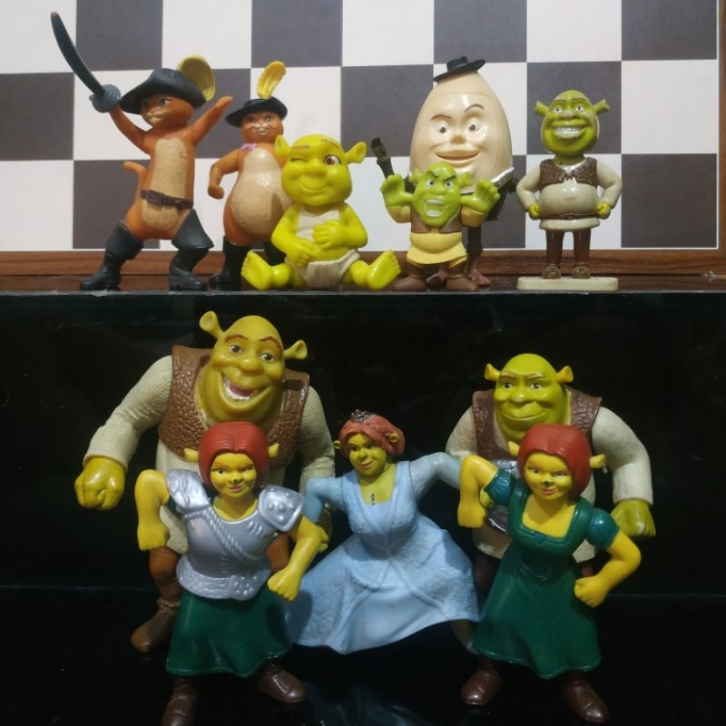 Action Figur Mainan Shrek DWA for MCD