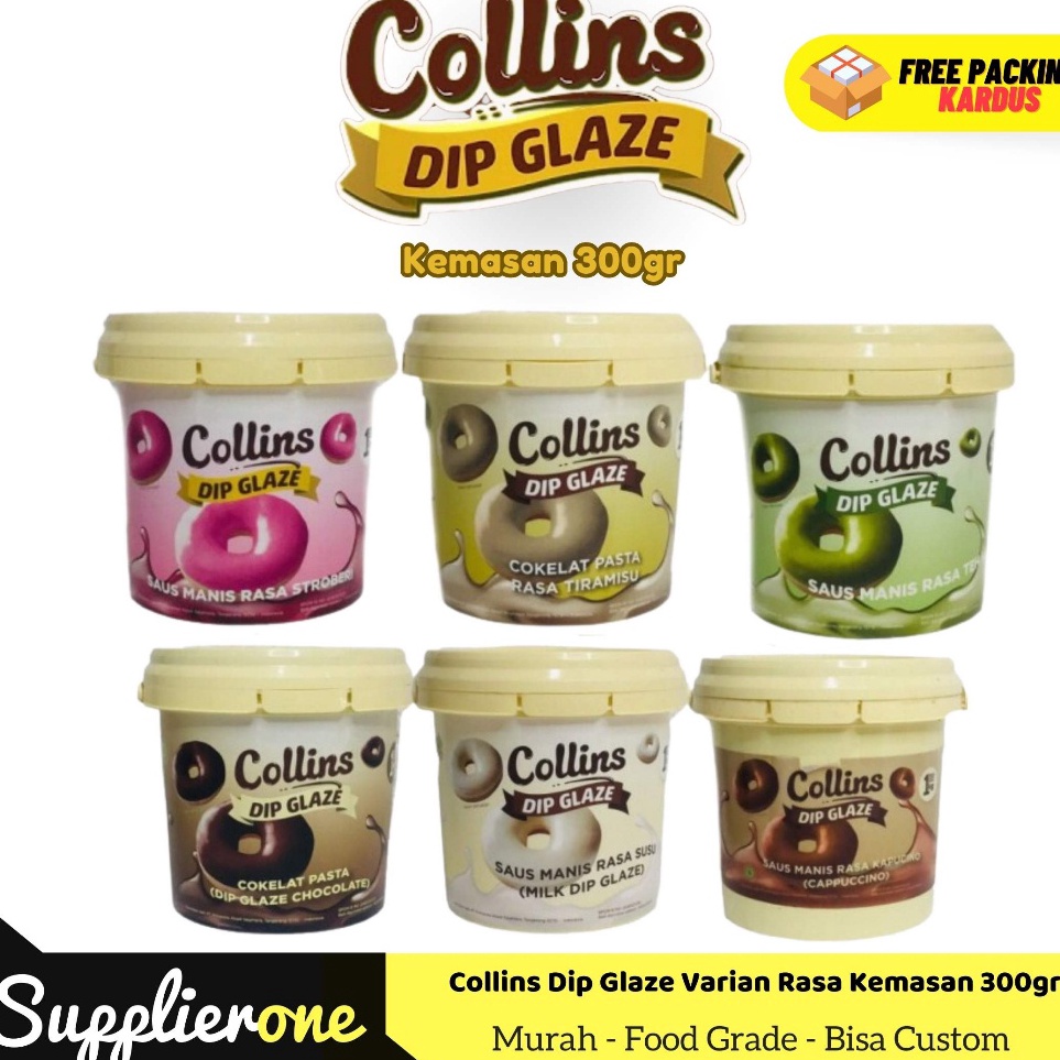 

Belanja disini Collins Dip Glaze 3gr Toping Donat Collins Selai Donat Collins Selai Donat