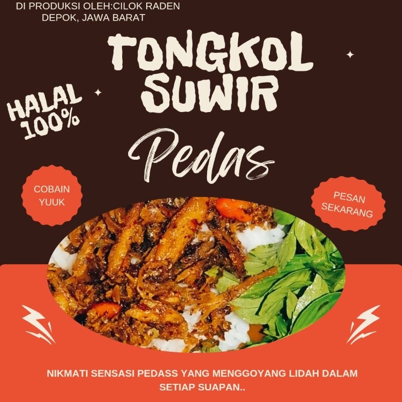 

Tongkol suwir pedass,lauk kering,lauk instan 50gr