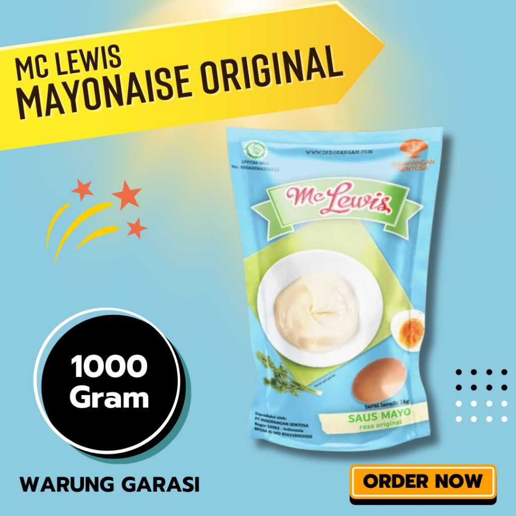 

MC Lewis Mayonaise Original 1 Kg