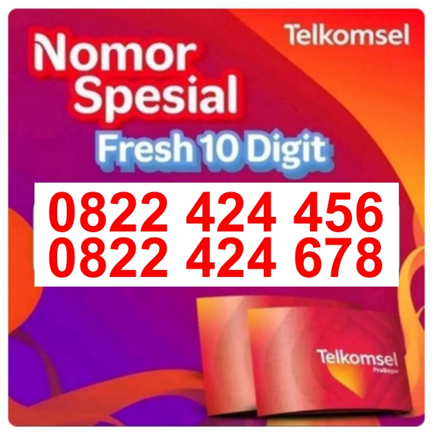 Nomor Cantik Super 10 Digit Simpati Telkomsel Prabayar 456 678 Double Operator Nomer Rapi Perdana Se