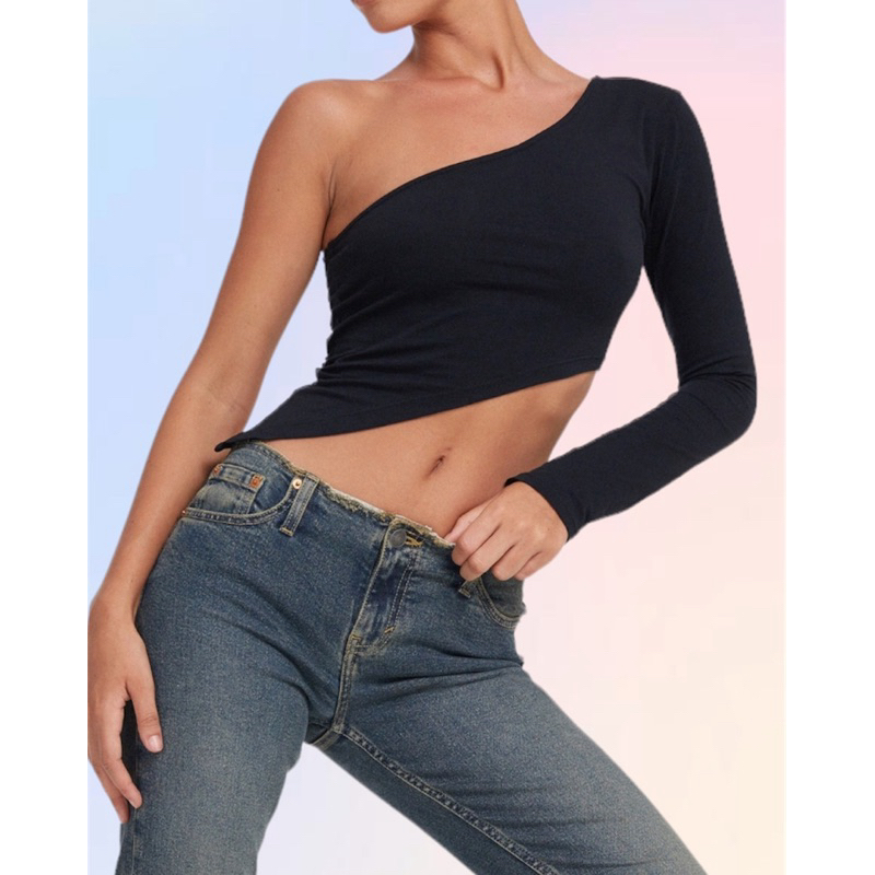 one shoulder top