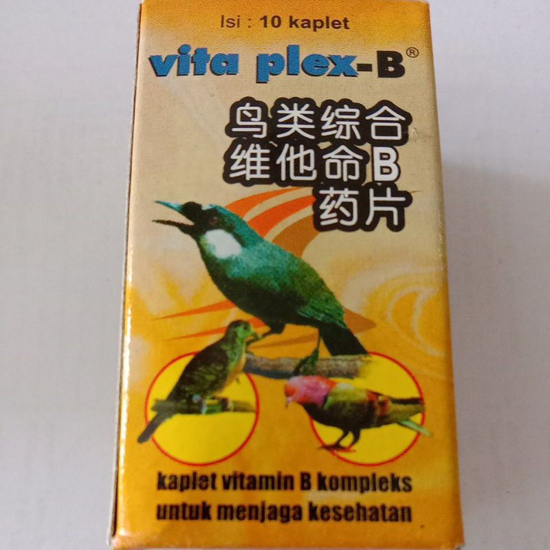 Vita Plex - B 10 kpl Medion / Vitamin B Komplek Burung
