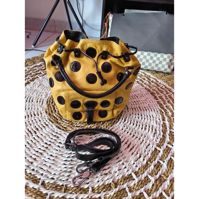 tas wanita branded ori unik kulit asli pl