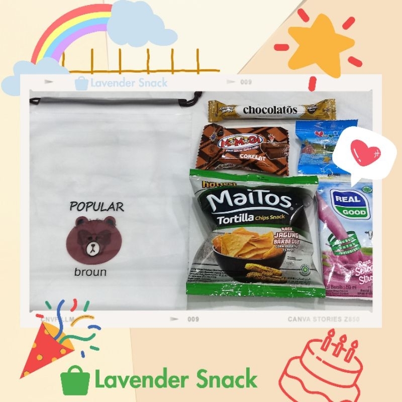 

Paket Snack Ulang Tahun