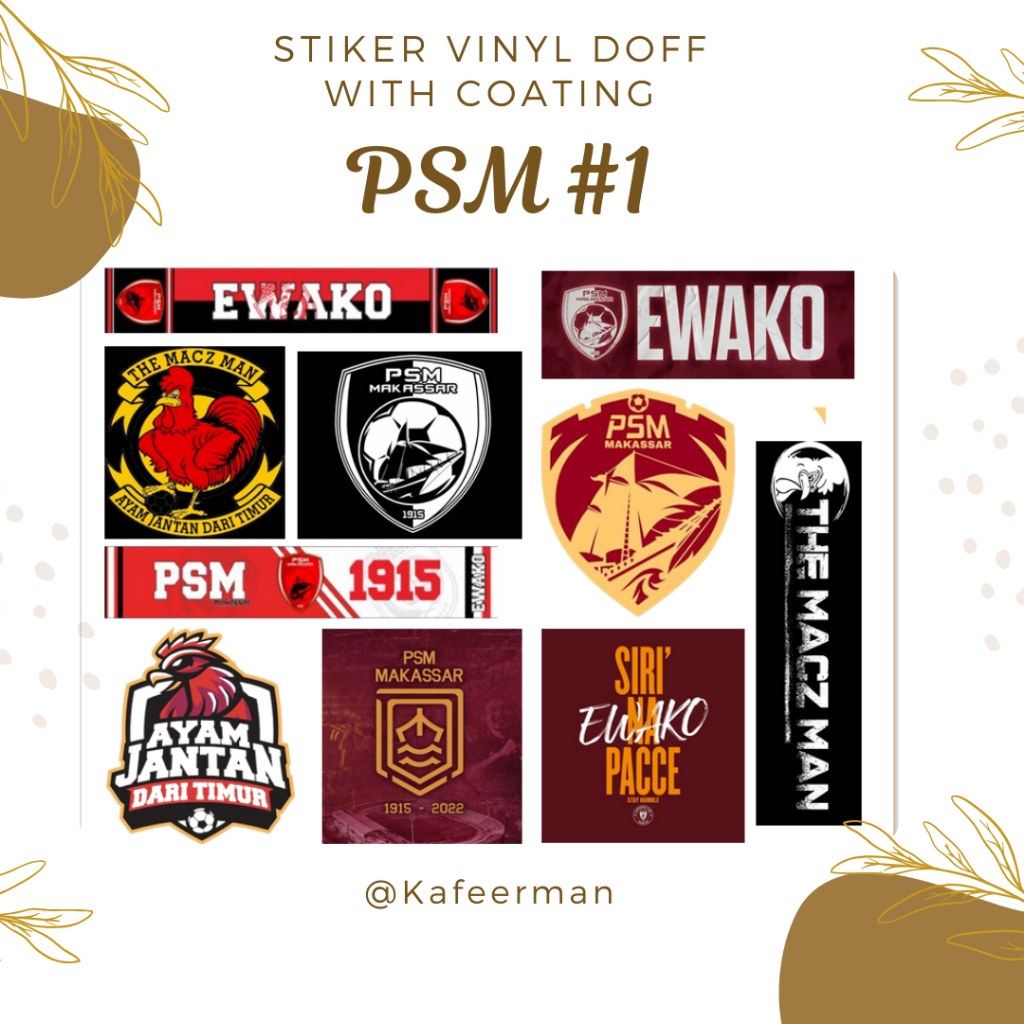 

STIKER BOLA PSM MAKASSAR EWAKO