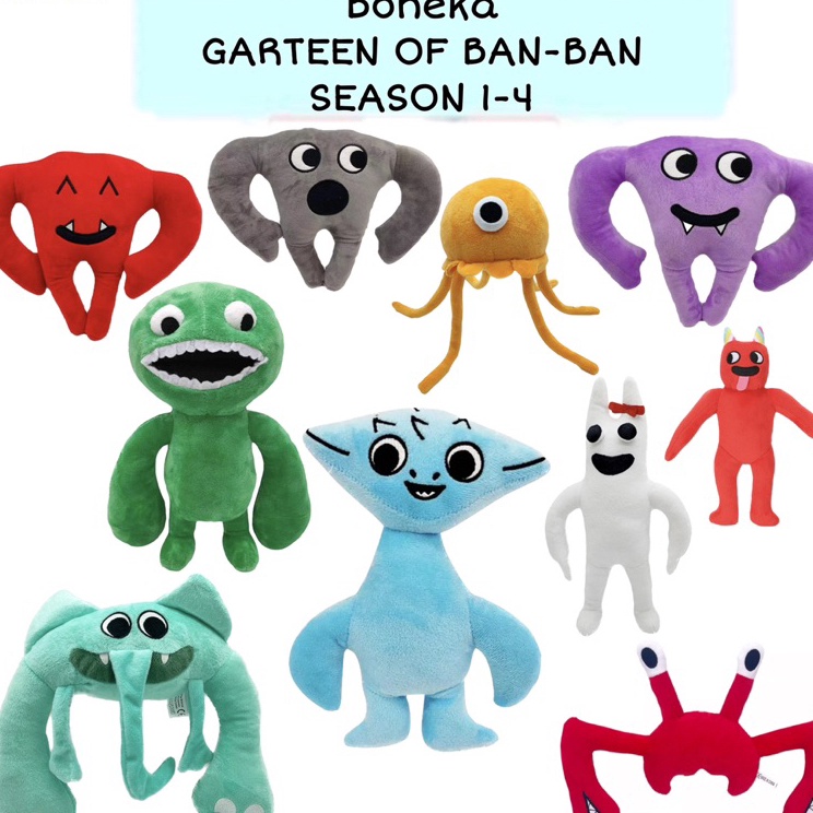 KCt BONEKA GARTEEN OF BANBAN  BONEKA BANBAN  BANBAN