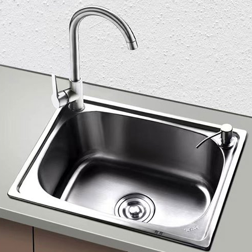 Wastafel Cuci Piring Stainless Bak Cuci Piring Stainless 75*40cm/Perak Kitchen Set/ Wastafel Cuci