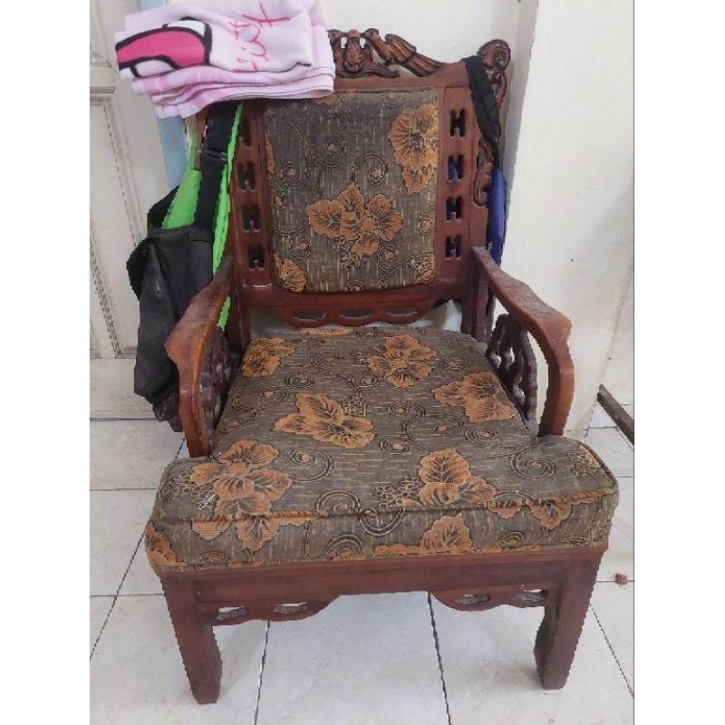 KURSI SOFA KAYU JATI MURAH BERKUALITAS GRATIS ONGKIR ALL PULAU