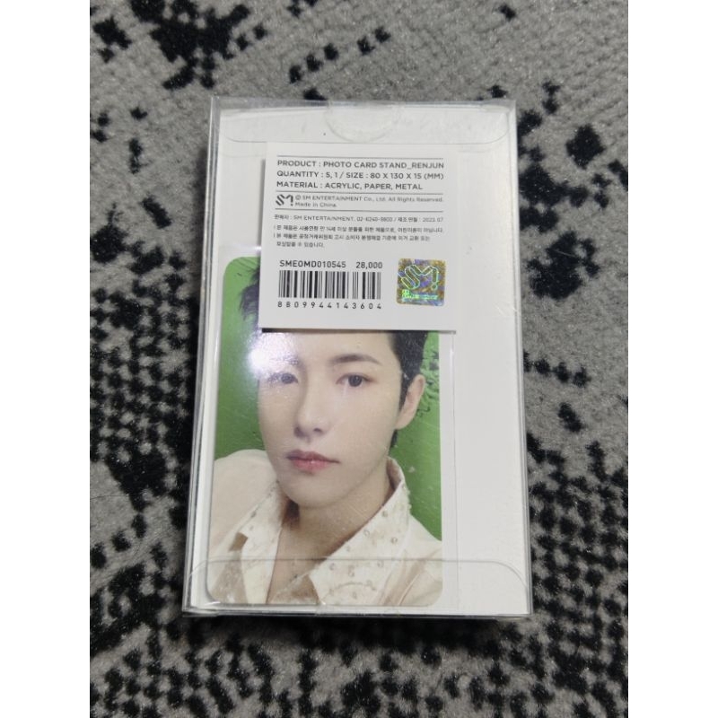 WTS MD PHOTOCARD STAND ACRYLIC TDS 2 RENJUN