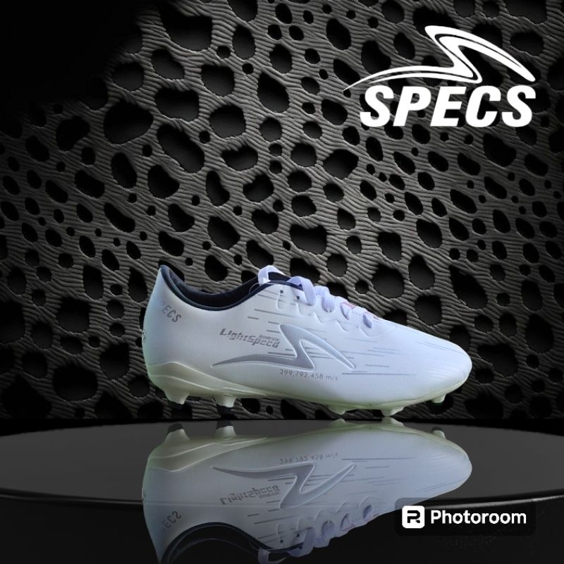 Sepatu Bola Specs LightSpeed White