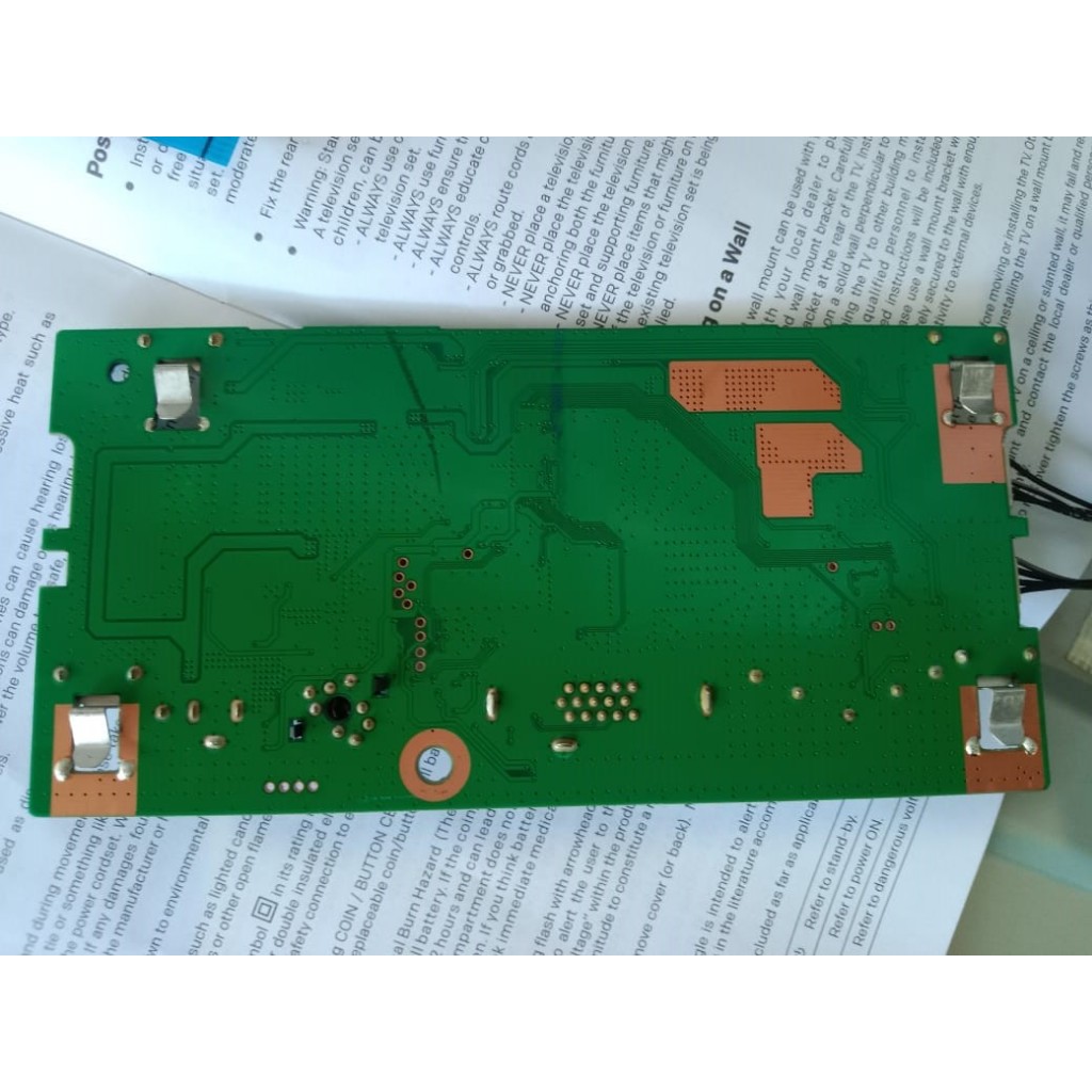 part mobo mesin mainboard Samsung Monitor LED C24F390 CURVED - 24 inch normal