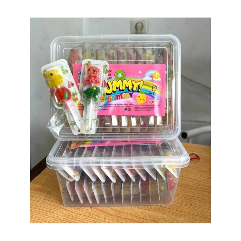 

Permen Yupi / Yummy Gummy Isi 50 pcs