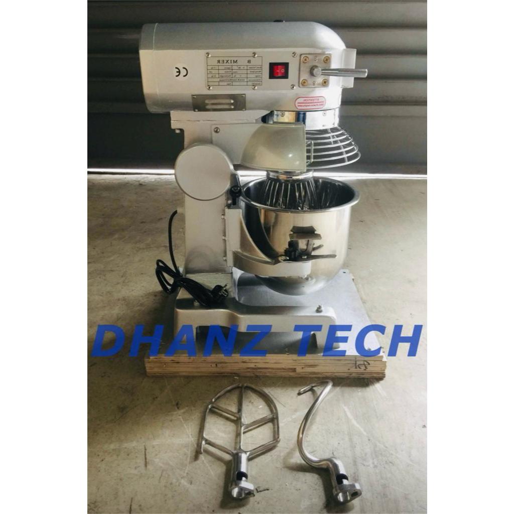Planetary Mixer Pengaduk Adonan Roti 10 Liter 3 Kg Mixer B-10 DPH B-10N Mikser Mixer B-10
