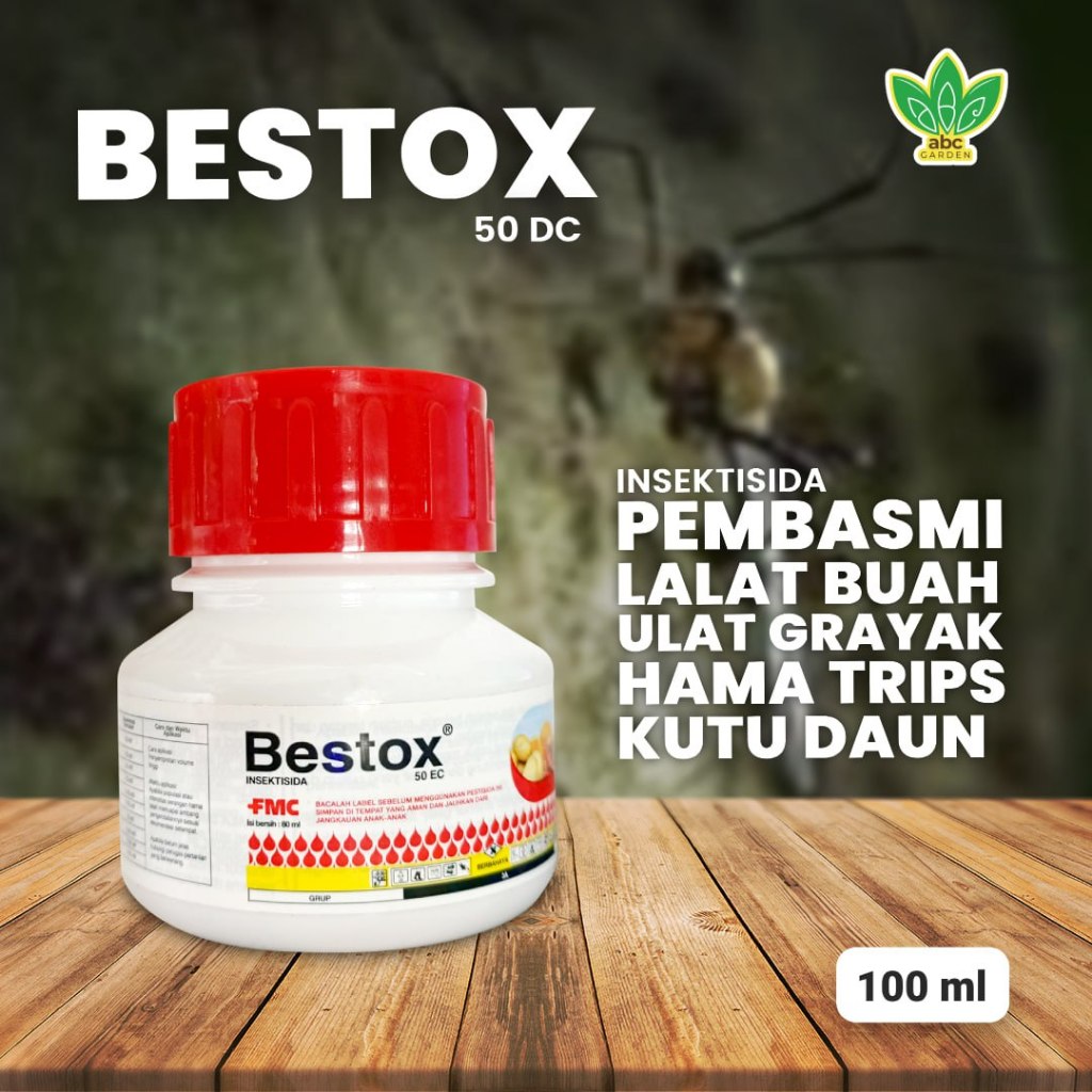 [100ml] Bestox 50EC - Pembasmi Lalat Buah, Ulat & Kutu