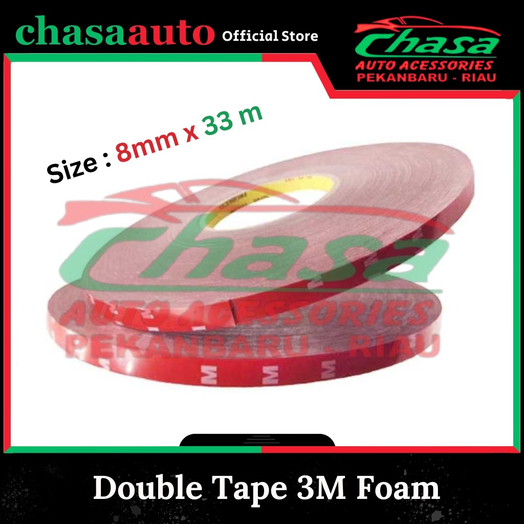 

(CHASA) Double Tape 3M Foam 8mm x 33m