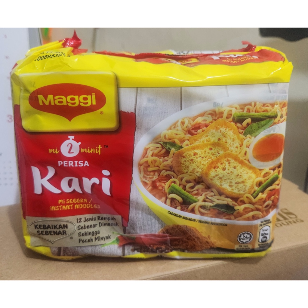 

Mie Maggi Kari Malaysia 79gr x 5