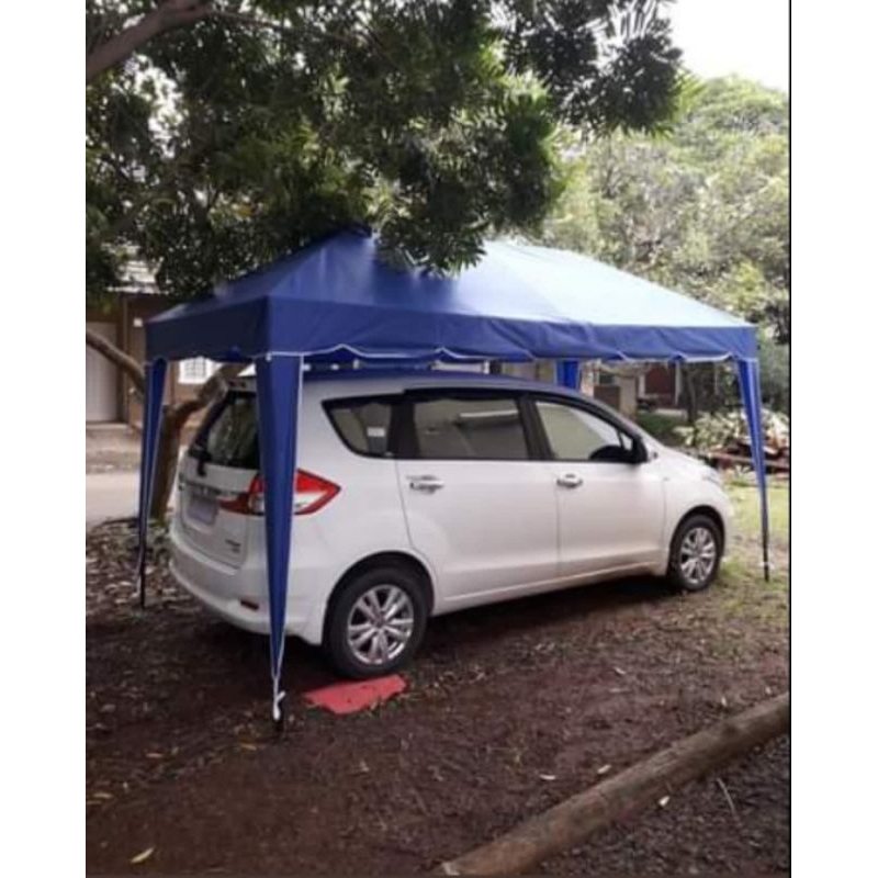 Tenda bongkar pasang garasi mobil ukuran  2x4