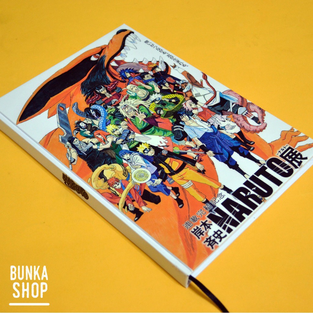 

Pocketnote Anime Naruto Character Hardcover A6 Buku Tulis Catatan Agenda Planner