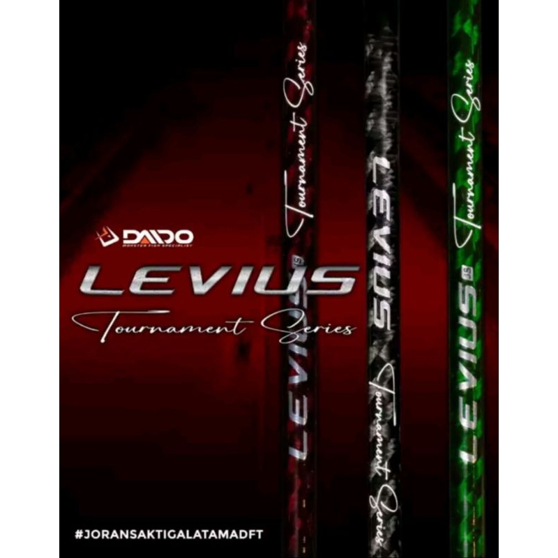 Joran Daido Levius Full Busa Cincin Sudah Full Fuji