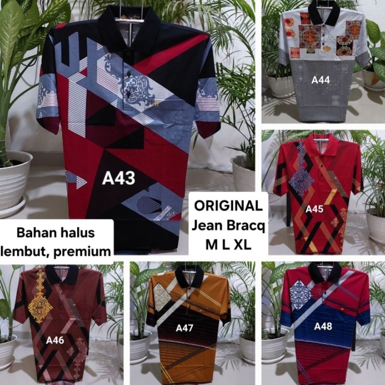 Buy here Jean Bracq Original M L XL Katun Import  Kaos Jeans Bracq  Kaos Jean Brocq