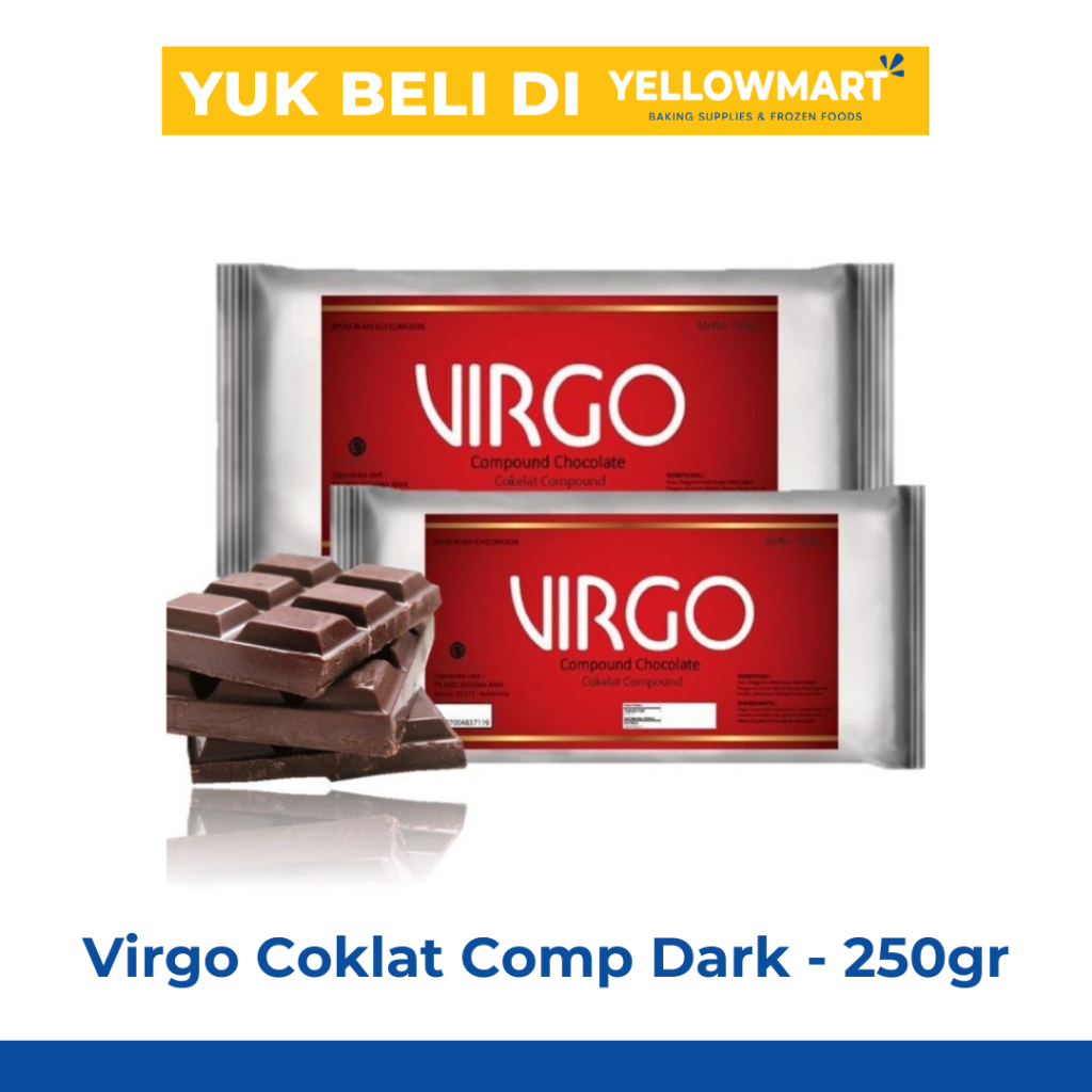 

Virgo Coklat Compound Dark Coklat Batang - 250gr