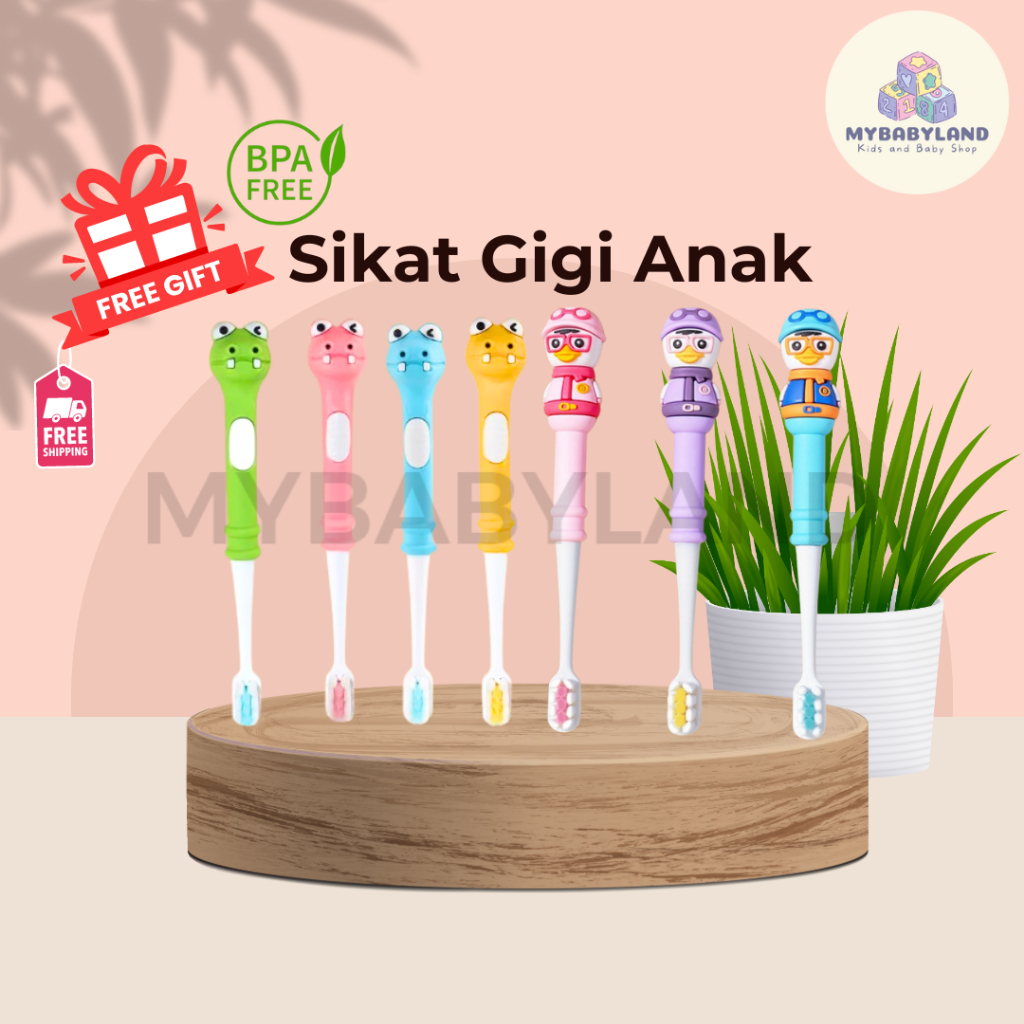 Sikat Gigi Anak Bulu Lembut Premium Lembut Berkarakter