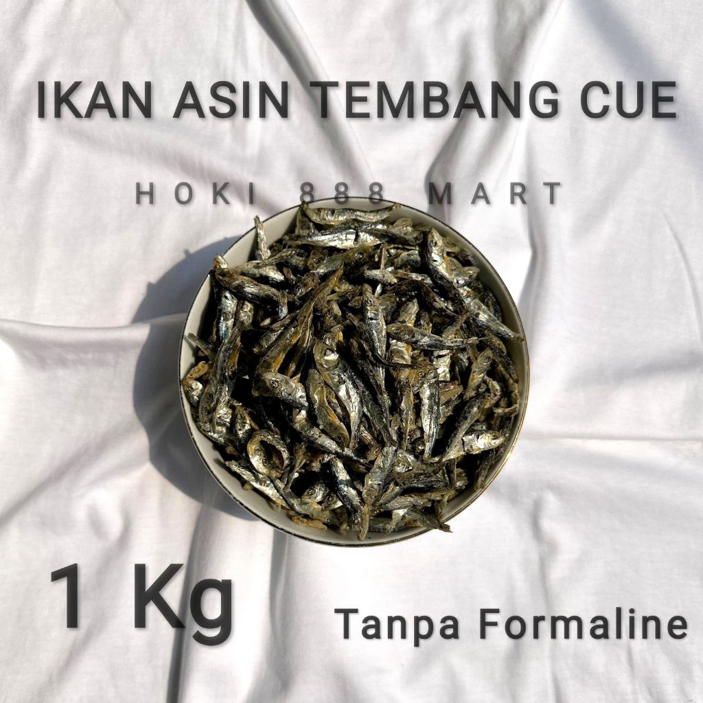 

Ikan Asin Tembang Cue 1kg / Ikan Asin Kecil / COD