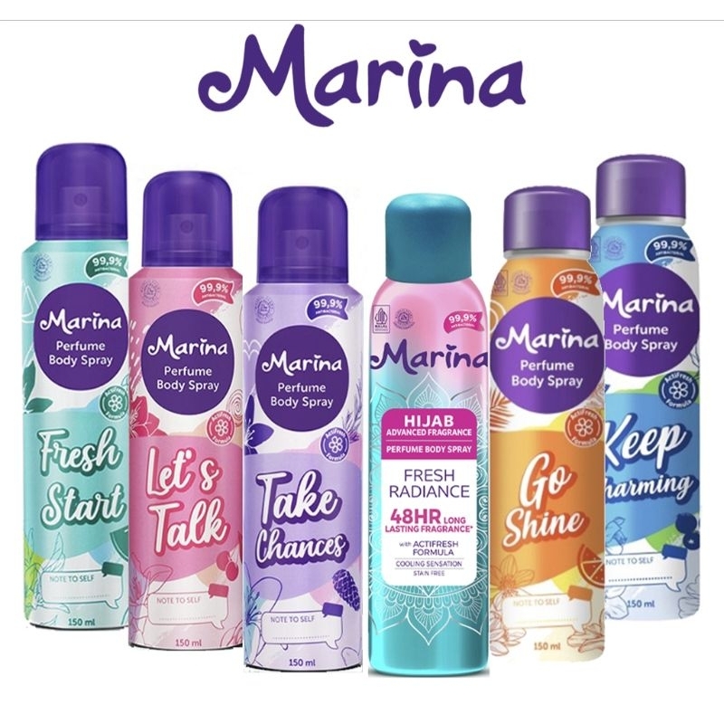 MARINA PARFUM BODY SPRAY PARFUME MARINA