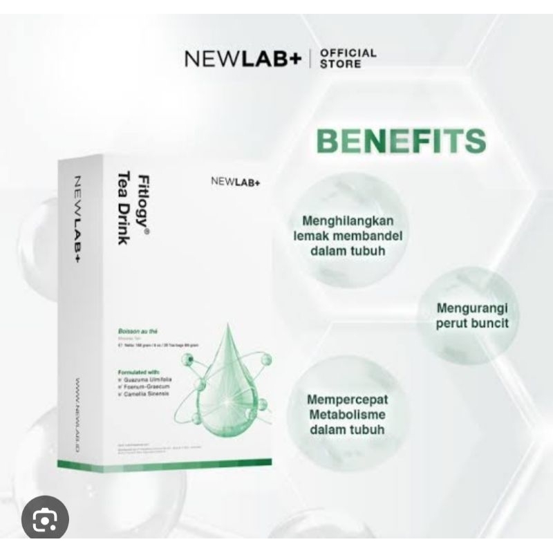 

NEWLAB FITLOGY TEA DRINK| MINUMAN TEH HIJAU