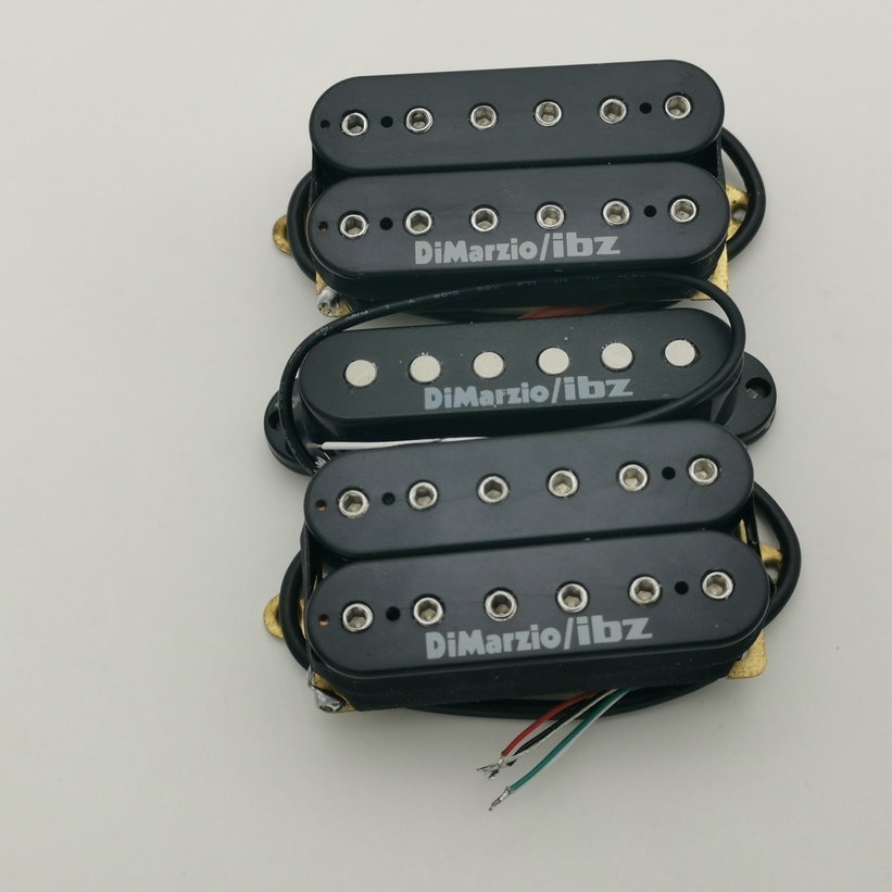 HS-DiMarzio IBZ Alnico5 Guitar Pickups RG2550 / RG2570 HSH SSH Electric Guitar Pickup N/M/B 1 Set(Re