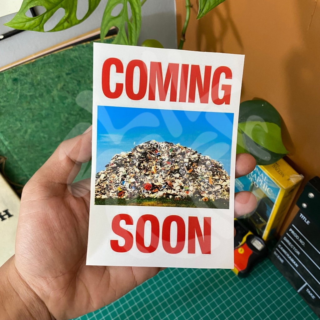 

stiker coming soon / stiker poster / sticker aesthetic / sticker tumblr / stiker premium / stiker hp / stiker laptop / stiker helm / stiker tahan air