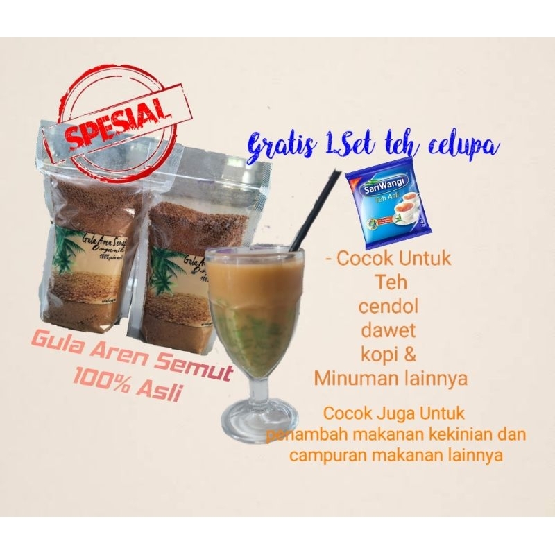 

Gula Aren semut / bubuk organik 250 gram - 500 gram