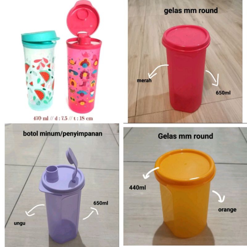 MM round Tupperware