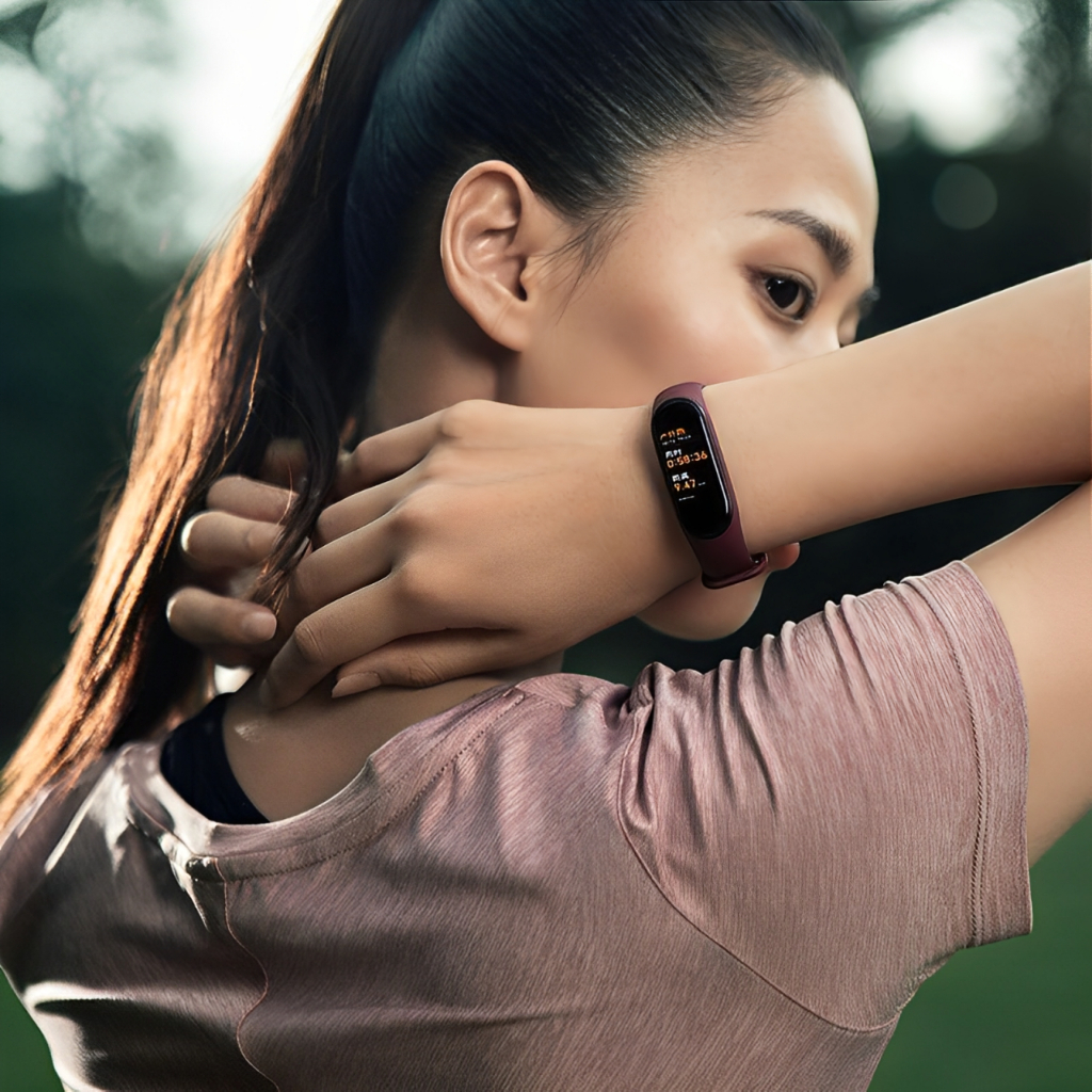 BESTPROMO (COD) 100% Samsung smart band M8 pria smartband smartwatch wanita jam tangan elektronik