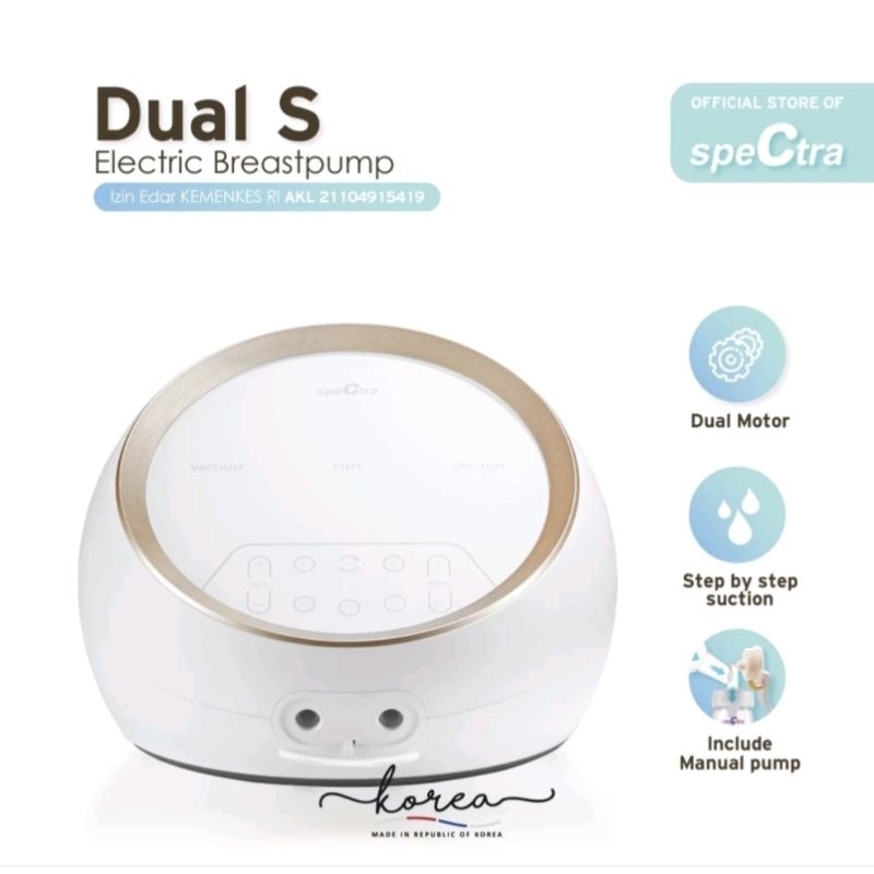 SPECTRA | SPECTRA POMPA ASI DUAL S | POMPA ASI ELEKTRIK MURAH