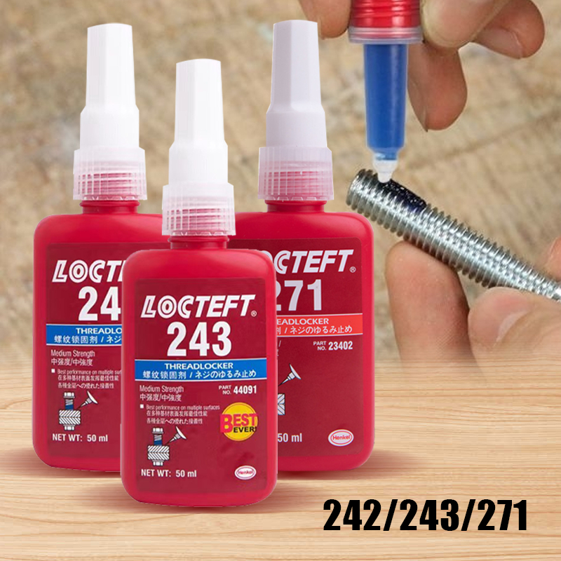 

ucl_gramari - lem baut thread locker 242/243/271 50ml - lem pengaman baut