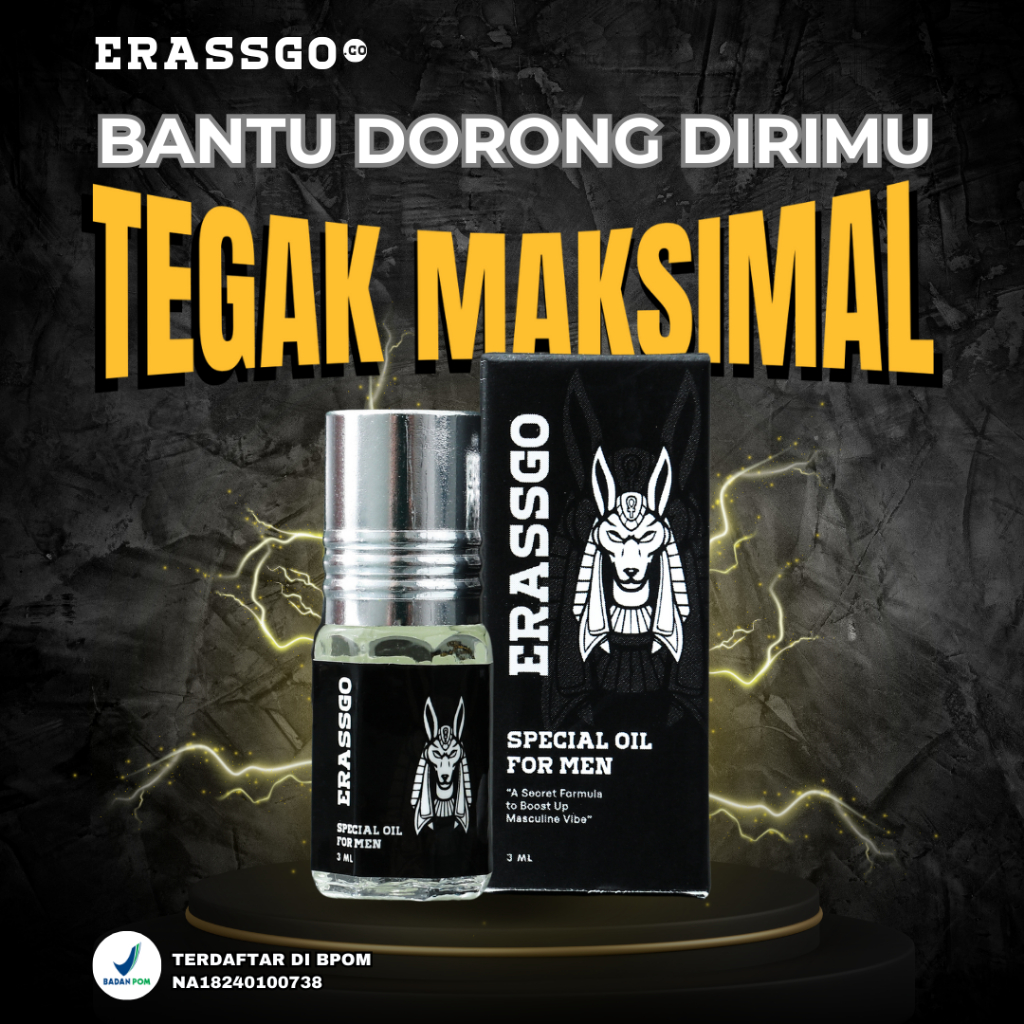 Erassgo roll on obat kuat tahan lama ereksi lebih kuat lebih panjang tanpa kebas