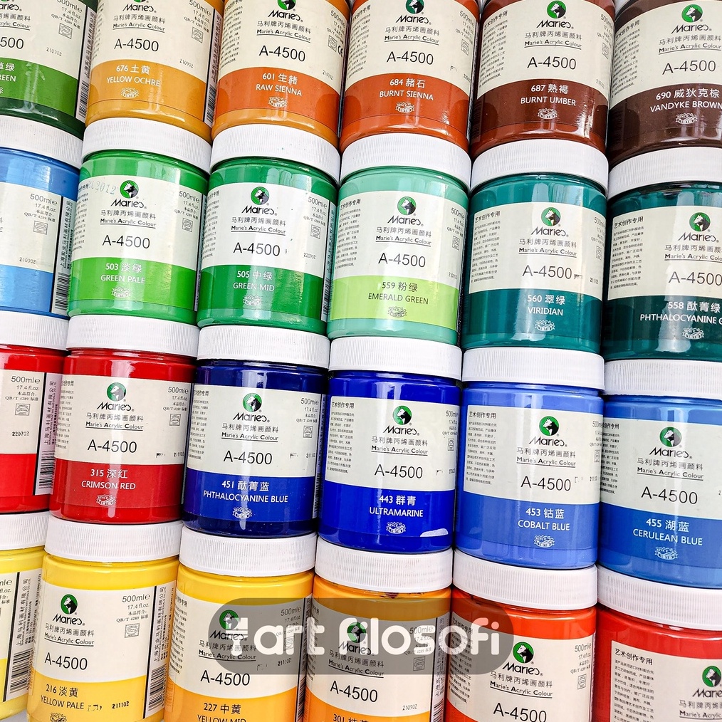 

ART H73Q Cat Akrilik Maries 5ml Maries Acrylic Paint