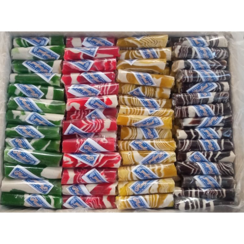 

Dodol Garut Zebra 250 gram warna warni *makan khas garut