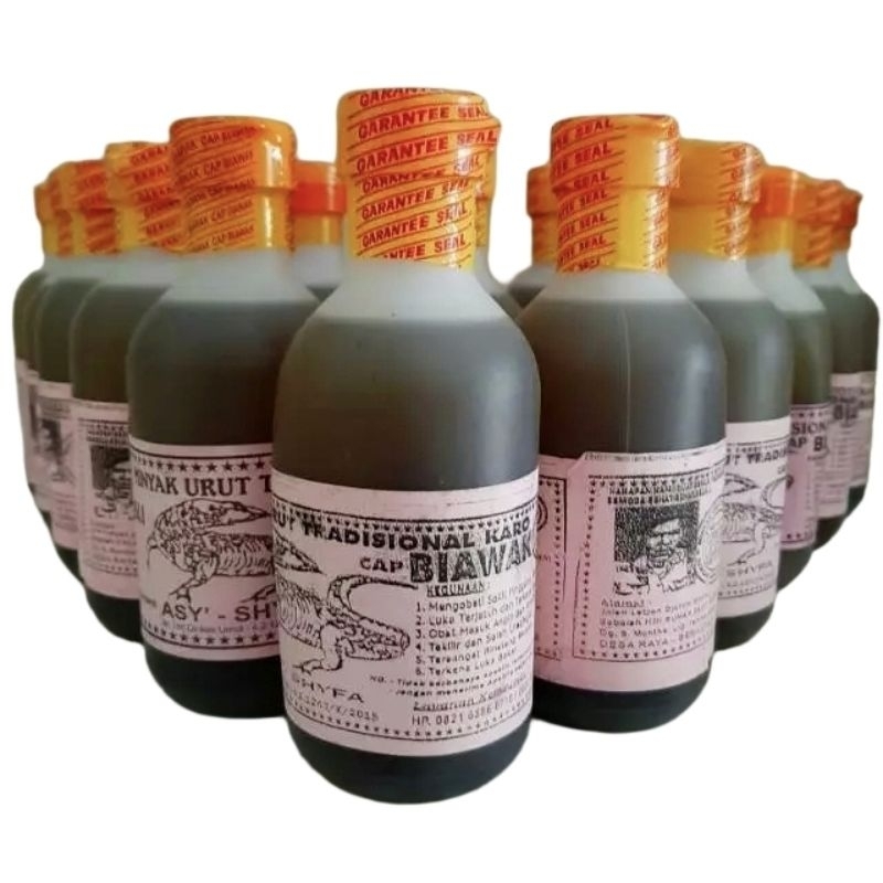 Minyak Urut Tradisional Karo/Minyak Cap Biawak/Ashyifa  Original