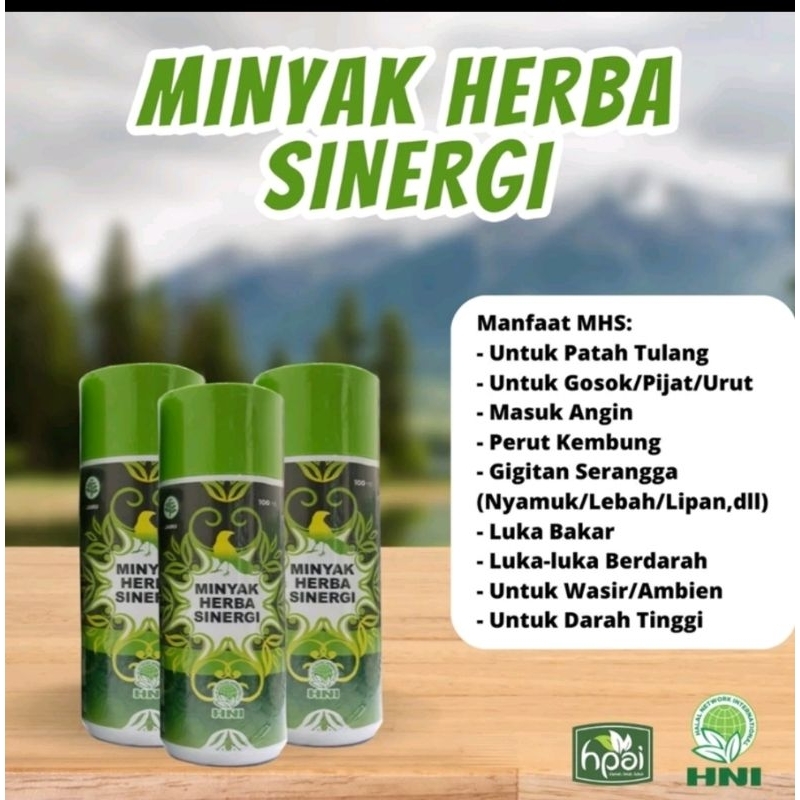 MINYAK HERBAL SINERGI MHS