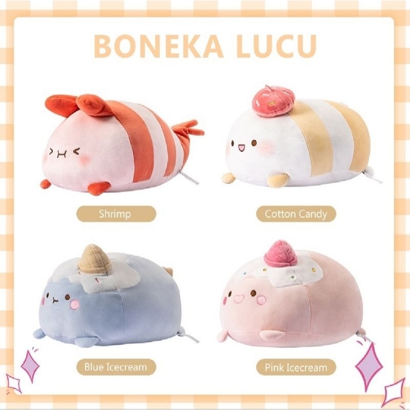 Miniso & Funclaw boneka plush toy lembut ORI by miniso