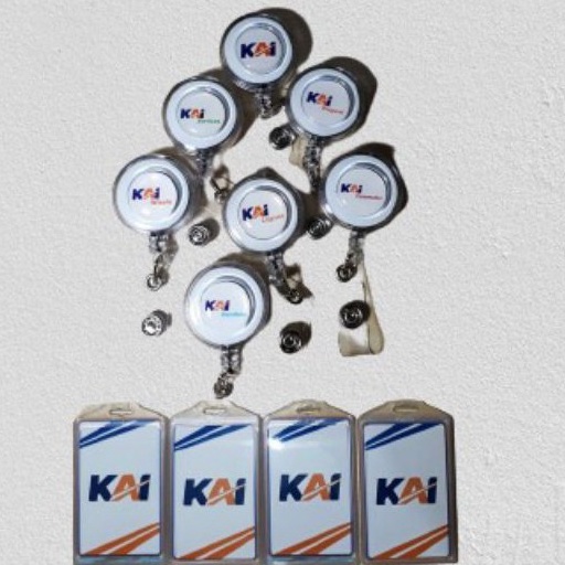 

Pusat Produsen PTKAI Logo Yoyo ID Card Transparan Holder