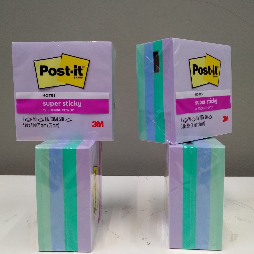 

Diskon Kepuasan 3M Post It Super Sticky Notes 6544SSBLU Blue 3 inch x 3 inch