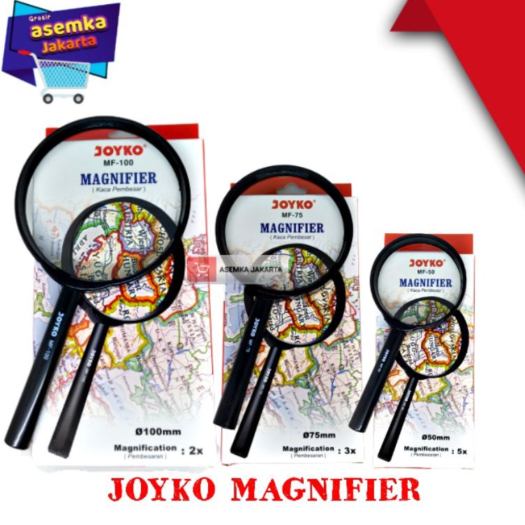 

Model Unik Kaca Pembesar Glass Magnifier import 5 mm 75mm 1mm