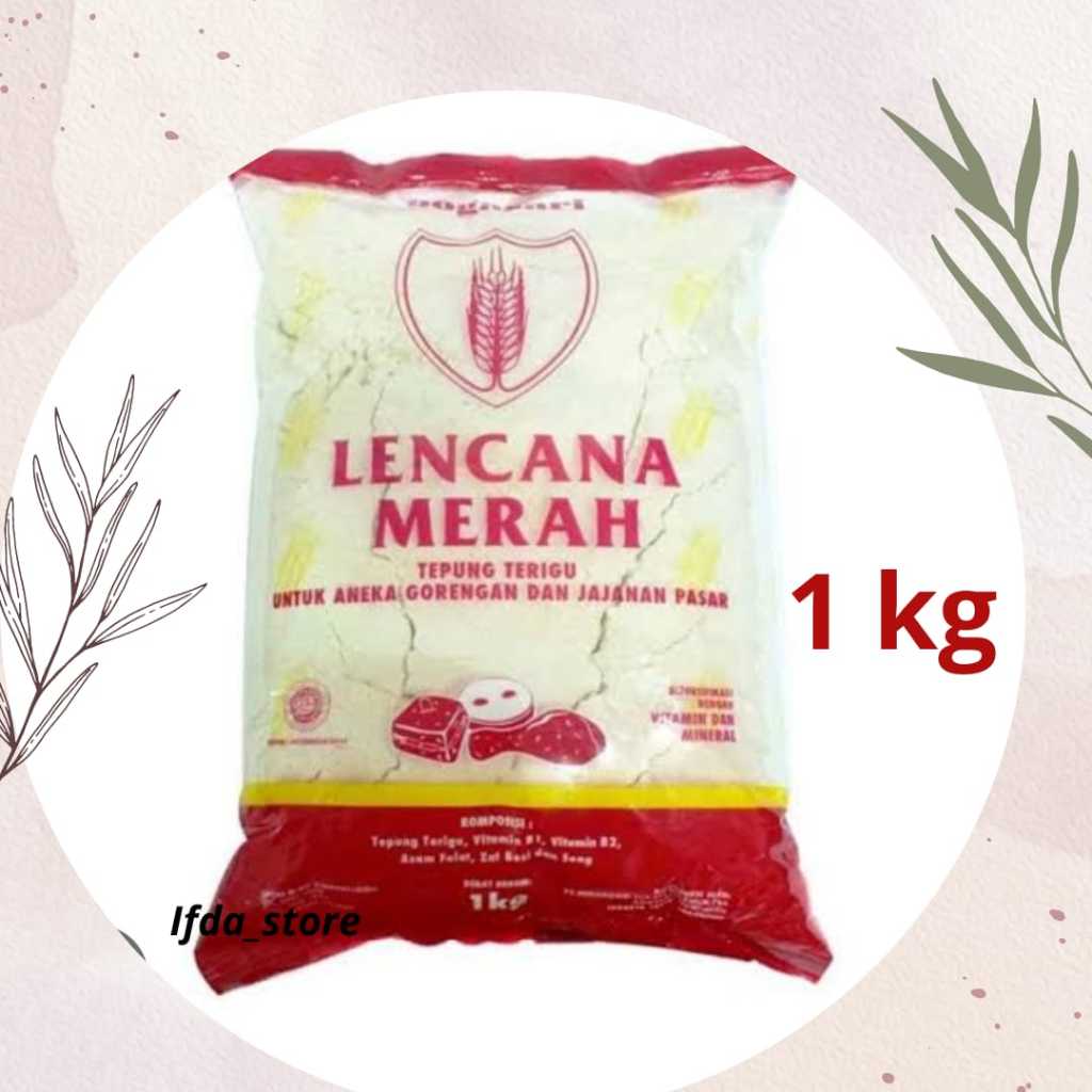 

terigu lencana merah kemasan 1kg