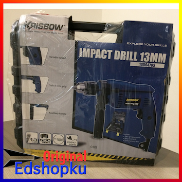 Mesin Alat Bor Impact Drill 13MM Krisbow Original