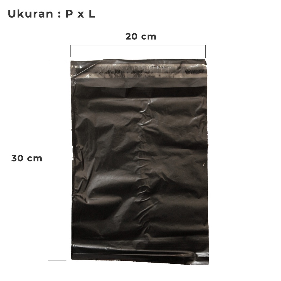 

Big Order Plastik polymailer 2 x 3 Hitam packaging Kantong Amplop isi 1 pcs