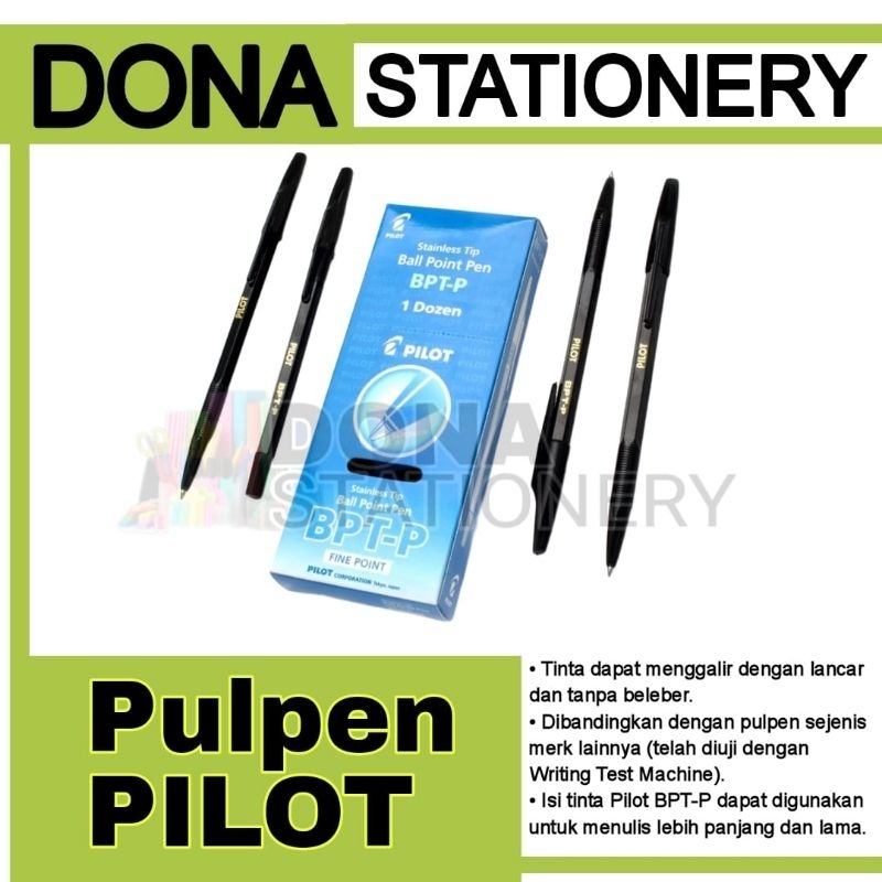 

[ PACK ] Pulpen PILOT | Balpoint PILOT | Pulpen PILOT BPT-P